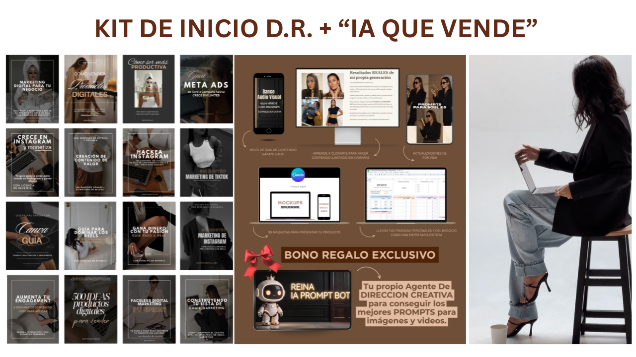 KIT DE INICIO + IA QUE VENDE